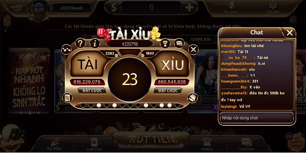 Nhất VIP – Địa chỉ quen thuộc cho người chơi mê tài xỉu free